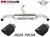 ������͢���ʡ�REMUS GPF-back-system�ڥ�ॹ ���ݡ��ĥ�٥� �ꥢ�ޥե顼 ��102 �����ܥ� ���󥰥� �����åߥ� ����֥ޥ� F54 �����ѡ�S ��� LV20M��MINI CLUBMAN COOPER-S��752519 1500 + 0026 70CSR�ۡ�����̵������Ź��ô��