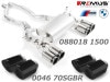 ͢ʡREMUS Axle-back-systemڥॹ ꥢޥե顼 102 󥰥 ȥ졼ȥå ֥å W BMW 2꡼ F87 M2 ڥƥM2 Competition088018 1500 + 0046 70SGBR̵ۡŹô