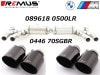 ͢ʡREMUS Axle Back Systemڥॹ ݡĥޥե顼 102 󥰥 ȥ졼ȥå ֥å W BMW 5꡼  F90 M5ۡ089618 0500LR + 0446 70SGBR̵ۡŹô