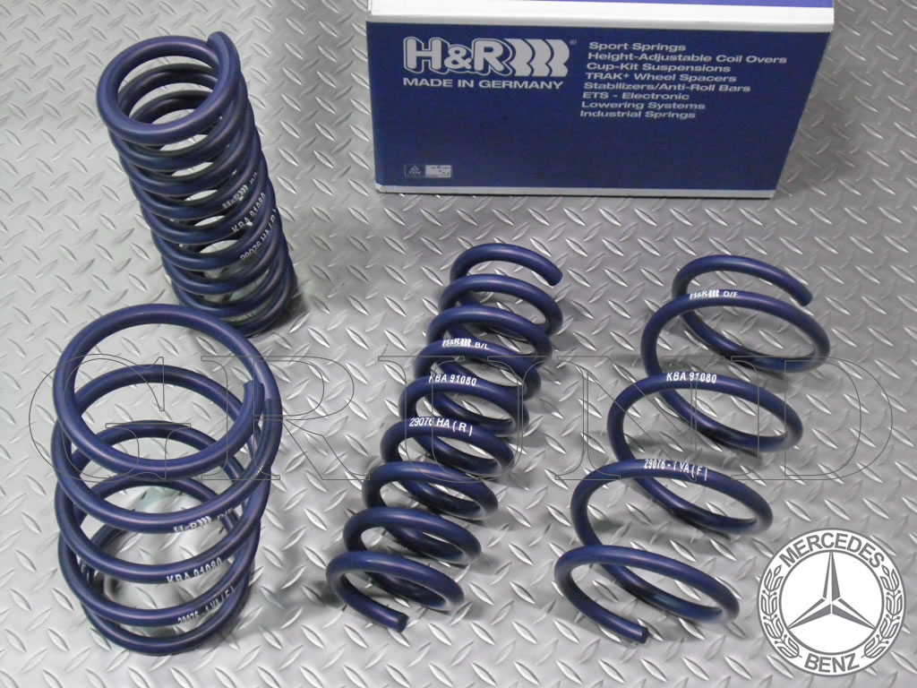 H&R ダウンサス 28558-2【H&R Sport Springs】スポーツスプリング