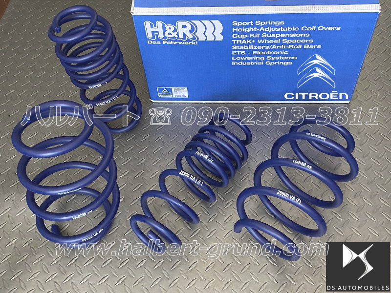 H&R ダウンサス 28553-3【H&R Sport Springs】スポーツスプリング