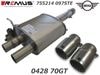 ������͢���ʡ�REMUS Sports Label�ڥ�ॹ ���ݡ��ĥ�٥� �ꥢ�ޥե顼 �Х�֥���ȥ����륷���ƥ��� ��102 GT ������ W�åߥ� �����ѡ�S 3�ɥ���MINI COOPER-S F56��755214 097STE + 0428 70GT�ۡ�����̵������Ź��ô��