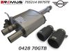������͢���ʡ�REMUS Sports Label�ڥ�ॹ ���ݡ��ĥ�٥� �ꥢ�ޥե顼 �Х�֥���ȥ����륷���ƥ��� ��102 GT ������ �֥�å� W�åߥ� �����ѡ�S 3�ɥ���MINI COOPER-S F56��755214 097STE + 0428 70GTB�ۡ�����̵������Ź��ô��