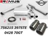������͢���ʡ�REMUS Sports Label�ڥ�ॹ ���㥿�Хå������ƥ�ʿ��޸����򴹡˥ޥե顼 ��102 GT ������ W�åߥ� F56 3�ɥ� ����󥯡��ѡ��������F57 ����С����֥� �����ѡ�S & ����󥯡��ѡ�������ۡ�756215 397STE + 0428 70GT�ۡ�����̵������Ź��ô��