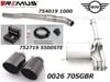 ������͢���ʡ�REMUS Sports Label�ڥ�ॹ ���㥿�Хå������ƥ�ʿ��޸����򴹡˥ޥե顼 ��102 ���󥰥� ���ȥ졼�ȥ��å� �֥�å� W�åߥ� F56 3�ɥ� ����󥯡��ѡ������ GP�ۡ�754120 0000 + 754019 1000 + 752719 5500STE + 0026 70SGBR�ۡ�����̵������Ź��ô��