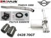 ������͢���ʡ�REMUS Sports Label�ڥ�ॹ ���㥿�Хå������ƥ�ʿ��޸����򴹡˥ޥե顼 ��102 GT ������ W�åߥ� F56 3�ɥ� ����󥯡��ѡ������ GP�ۡ�754120 0000 + 754019 1000 + 752719 5500STE + 0428 70GT�ۡ�����̵������Ź��ô��