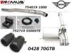 ������͢���ʡ�REMUS Sports Label�ڥ�ॹ ���㥿�Хå������ƥ�ʿ��޸����򴹡˥ޥե顼 ��102 GT ������ �֥�å� W�åߥ� F56 3�ɥ� ����󥯡��ѡ������ GP�ۡ�754120 0000 + 754019 1000 + 752719 5500STE + 0428 70GTB�ۡ�����̵������Ź��ô��