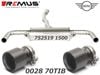 ������͢���ʡ�REMUS GPF-back-system�ڥ�ॹ ���ݡ��ĥ�٥� �ꥢ�ޥե顼 ��100 �����˥���֥�å��� �֥�å� �����åߥ� ����֥ޥ� F54 �����ѡ�S ��� LV20M��MINI CLUBMAN COOPER-S��752519 1500 + 0028 70TIB�ۡ�����̵������Ź��ô��