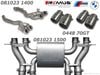 ������͢���ʡ�REMUS Axle-Back-system�ڥ�ॹ �ꥢ�ޥե顼 ��102 GT ������ W ������BMW 2���꡼�� M2 G87�ۡ�081023 1400 + 081023 1500 + 0448 70GT�ۡ�����̵������Ź��ô��