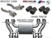 ������͢���ʡ�REMUS Axle-Back-system�ڥ�ॹ �ꥢ�ޥե顼 ��102 GT ������ �֥�å� W ������BMW 2���꡼�� M2 G87�ۡ�081023 1400 + 081023 1500 + 0448 70GTB�ۡ�����̵������Ź��ô��