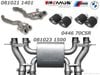 ������͢���ʡ�REMUS Axle-Back-system�ڥ�ॹ �ꥢ�ޥե顼 ��102 �����ܥ� ���󥰥� W ������BMW 3���꡼�� M3 G80 ������ G81 �ġ���󥰡ۡ�081021 1401 + 081023 1500 + 0446 70CSR�ۡ�����̵������Ź��ô��