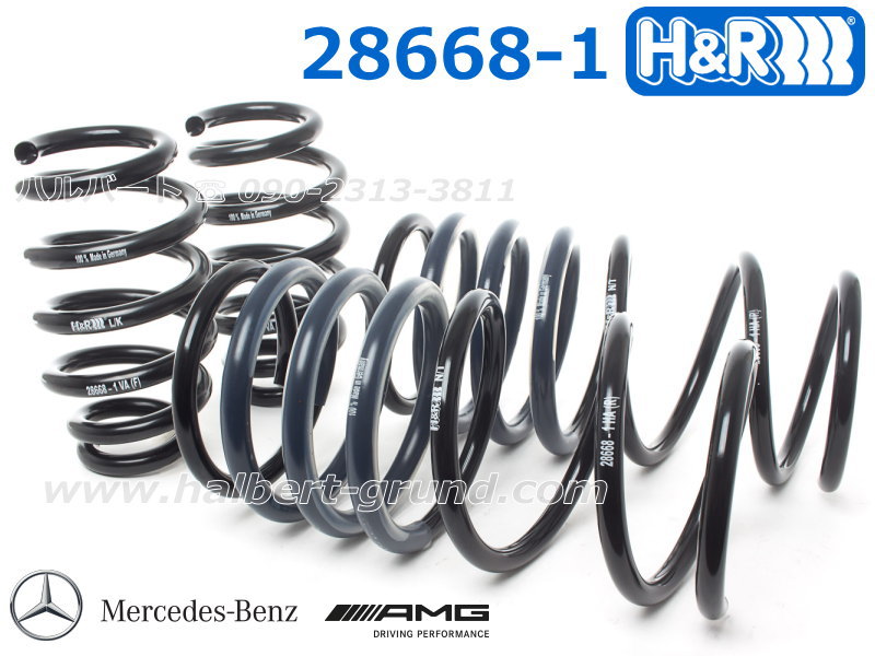 ��H&R Sport Springs��H&R ���ݡ��ĥ��ץ�� 28668-1�å�륻�ǥ�AMG G���饹 G63 W463A 2018ǯ6��(ʿ��30ǯ6��)�ʹߡ�Mercedes-AMG G63 W463A�ۡ�28668-1�ۡ�����̵������Ź��ô��