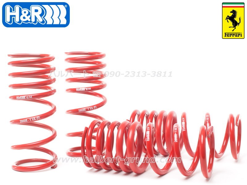 ��H&R Sport Springs��H&R ���ݡ��ĥ��ץ�� 28688-1�åե��顼�� F8 �ȥ�֡��ȡ�Ferrari F8 Tributo�ۡ�28688-1�ۡ�����̵������Ź��ô��