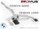 ������͢���ʡ�REMUS Axle-back system�ڥ�ॹ ���ݡ��ĥޥե顼 ��102 ���󥰥� ������BMW 1���꡼�� F40 M135i xDrive�ۡ�754019 0000 + 754019 1500 + 0026 70SR�ۡ�����̵������Ź��ô��