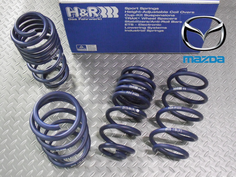 H&R ダウンサス 28624-1【H&R Sport Springs】スポーツスプリング