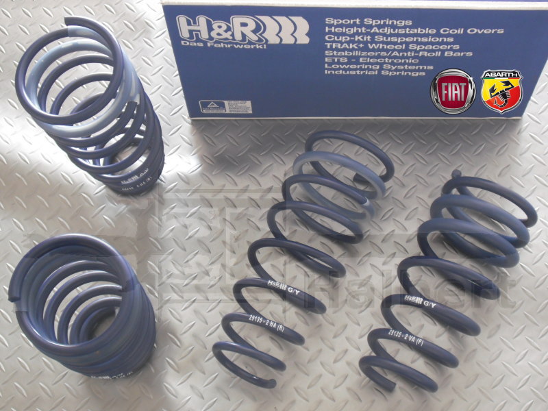 ��H&R Sport Springs�ۥ��ݡ��ĥ��ץ�󥰡åե����å� ���Х�� 124 ���ѥ�������FIAT ABARTH 124 spider�ۡ�29135-2�ۡ�����̵������Ź��ô��