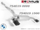 ������͢���ʡ�REMUS Axle-back system�ڥ�ॹ ���ݡ��ĥޥե顼 ��102 ���󥰥� ������BMW 1���꡼�� F40 M135i xDrive�ۡ�754019 0000 + 754019 1500 + 0026 70SSR�ۡ�����̵������Ź��ô��