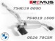 ������͢���ʡ�REMUS Axle-back system�ڥ�ॹ ���ݡ��ĥޥե顼 ��102 �����ܥ� ���󥰥� ������BMW 1���꡼�� F40 M135i xDrive�ۡ�754019 0000 + 754019 1500 + 0026 70CSR�ۡ�����̵������Ź��ô��