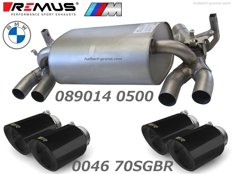 ������͢���ʡ�REMUS Axle-back-system�ڥ�ॹ ���ݡ��ĥޥե顼 ��102 ���󥰥� ���ȥ졼�ȥ��å� �֥�å� W ������BMW 4���꡼�� M4 ������ F82�ۡ�089014 0500 + 0046 70SGBR�ۡ�����̵������Ź��ô��
