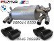 ������͢���ʡ�REMUS Axle-back-system�ڥ�ॹ ���ݡ��ĥޥե顼 ��102 ���󥰥� ���ȥ졼�ȥ��å� �֥�å� W ������BMW 4���꡼�� M4 ������ F82�ۡ�089014 0500 + 0046 70SGBR�ۡ�����̵������Ź��ô��