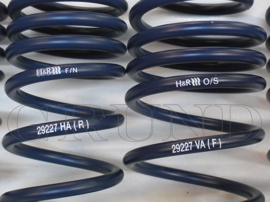 ��H&R Sport Springs�ۥ��ݡ��ĥ��ץ�󥰡å����ǥ� A3 / A3 ���ݡ��ĥХå� 8P 2.0 TFSI / 3.2 ����ȥ���Audi A3 quattro�ۡ�29227-1�ۡ�����̵������Ź��ô��