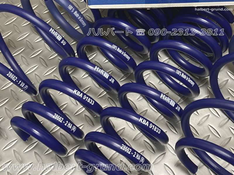  3シリーズ 用 H&R スポーツスプリング ダウンサス 28662-2 H&R 28662-2 Lowering Sport Front Rear Springs for 19-26 BMW G20
