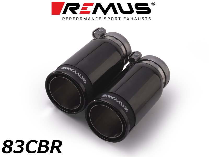 ������͢���ʡ�REMUS Axle-back system�ڥ�ॹ ���ݡ��ĥޥե顼 ��84 ���ȥ꡼�ȥ졼�� �֥�å��������� W ������BMW 3���꡼�� ������ G20 M340i xDrive / �ġ���� G21 M340i xDrive / 4���꡼�� G22 M440i xDrive�ۡ�085020 0000 + 085020 1500 + 0046 83CBR��