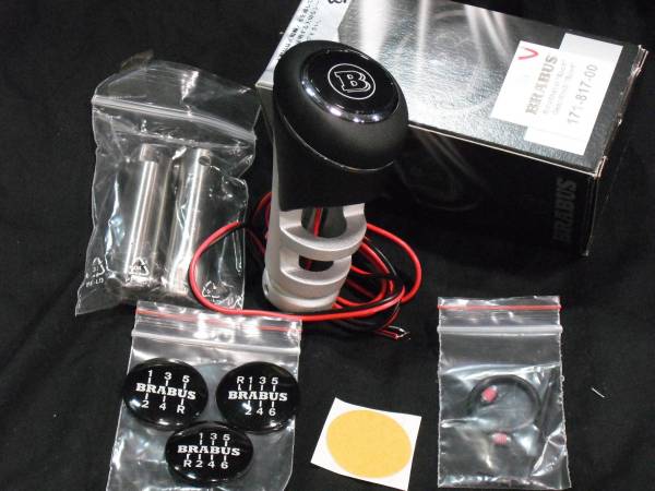 ��BRABUS Gearshift lever SPORT�ۥ֥�Х������եȥΥ֡����ݡ��ġå�륻�ǥ��٥�� W204 / W209 / R171��171-817-00��