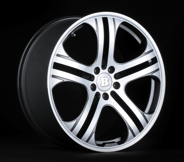 ��BRABUS��Monoblock��Q�ۡ��֥�Х�����Υ֥��å�Q�����ԡ��� ��8.5-19/9.5-19��������ۥ�����1��ʬ�� Mercedes-Benz��W204��W203