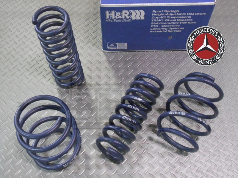 ��H&R Sport Springs��H&R ���ݡ��ĥ��ץ�� 28913-2�å�륻�ǥ��٥�� SLK���饹 R172 SLK350��Mercedes-Benz R172�ۡ�28913-2�ۡ�����̵������Ź��ô��
