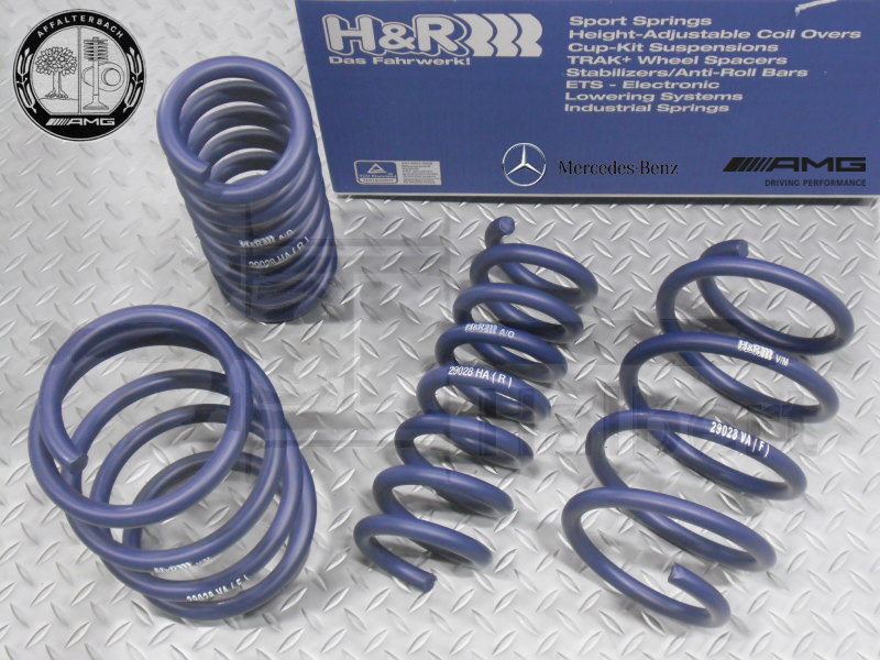 ��H&R Sport Springs��H&R ���ݡ��ĥ��ץ��  29028-1�å�륻�ǥ��٥�� AMG C63 C���饹 ������ W204 / ���ơ������若�� S204 / ������ C204��Mercedes-AMG W204�ۡ�29028-1�ۡ�����̵������Ź��ô��