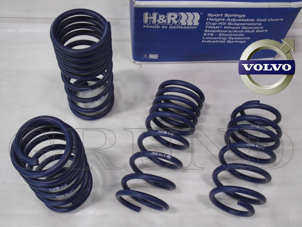 ��H&R Sport Springs�ۥ��ݡ��ĥ��ץ�󥰡åܥ�� V70��1.6 / 2.5T / 3.2SE / T4 / T5��VOLVO V70-3�ۡ�29098-2�ۡ�����̵����