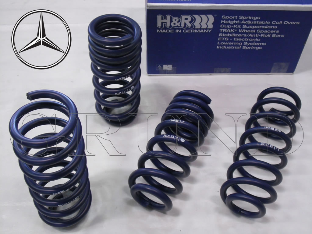 ��H&R Sport Springs��H&R ���ݡ��ĥ��ץ�� 29147-4�å�륻�ǥ��٥�� M���饹 W164 ML350 / ML500��Mercedes-Benz W164�ۡ�29147-4�ۡ�����̵������Ź��ô��