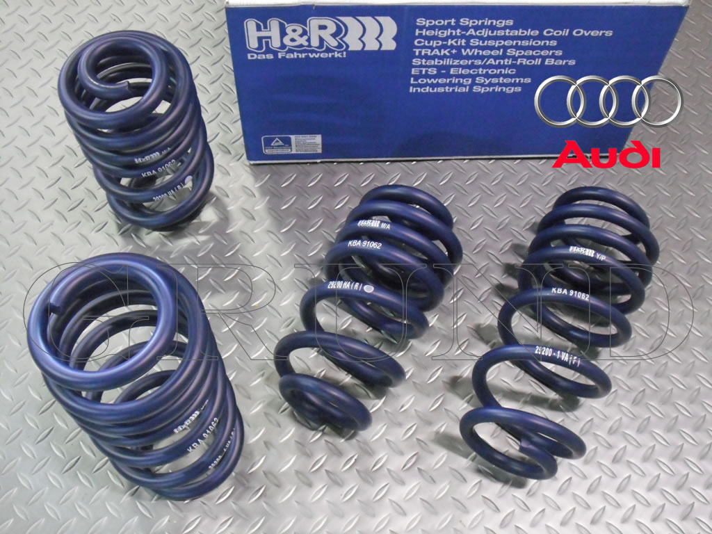��H&R Sport Springs��H&R ���ݡ��ĥ��ץ�� 29200-3�å����ǥ� A6 C6 ���Х�� 2.4 / 2.8 FSI / 3.0 TFSI / 3.2 FSI 6���� 2WD & ����ȥ���Audi A6 4F5 Avant�ۡ�29200-3�ۡ�����̵������Ź��ô��