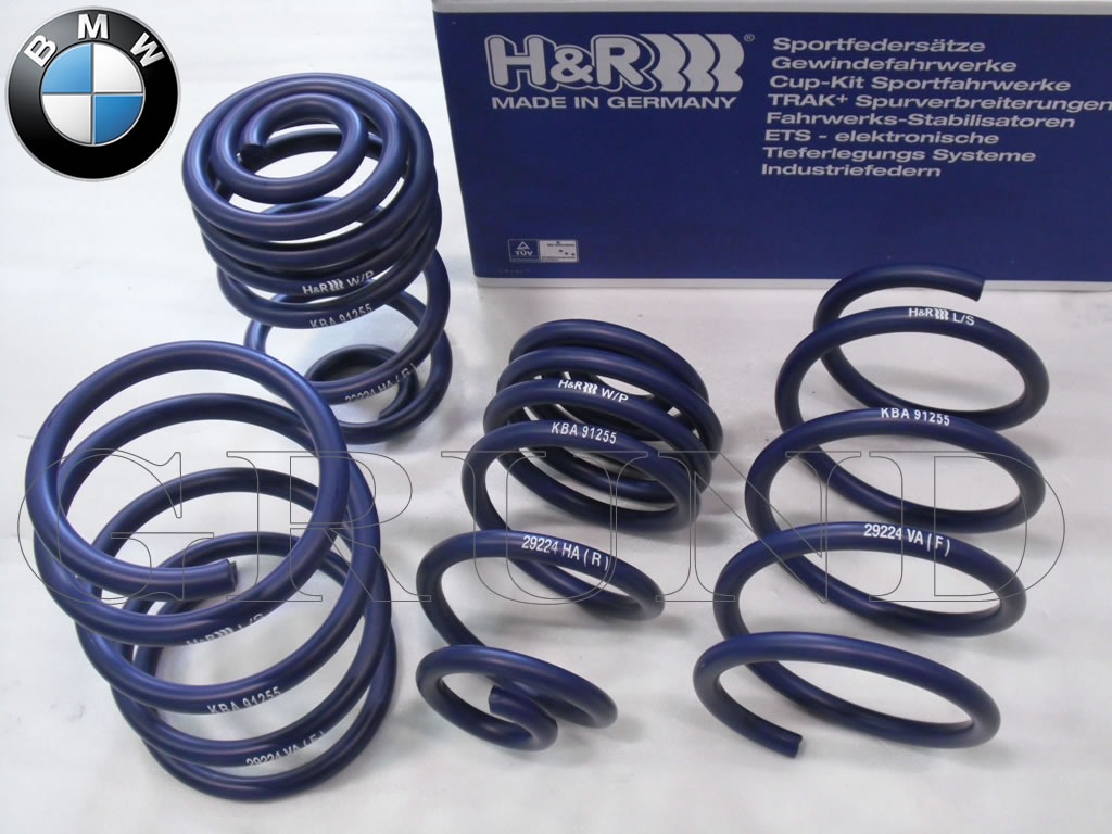 ��H&R Sport Springs��H&R ���ݡ��ĥ��ץ�� 29224-1��BMW X���꡼�� X3 E83 2.5i / 3.0i / 2.5si / 3.0si / xDrive 25i / xDrive 30i��BMW E83�ۡ�29224-1�ۡ�����̵������Ź��ô��