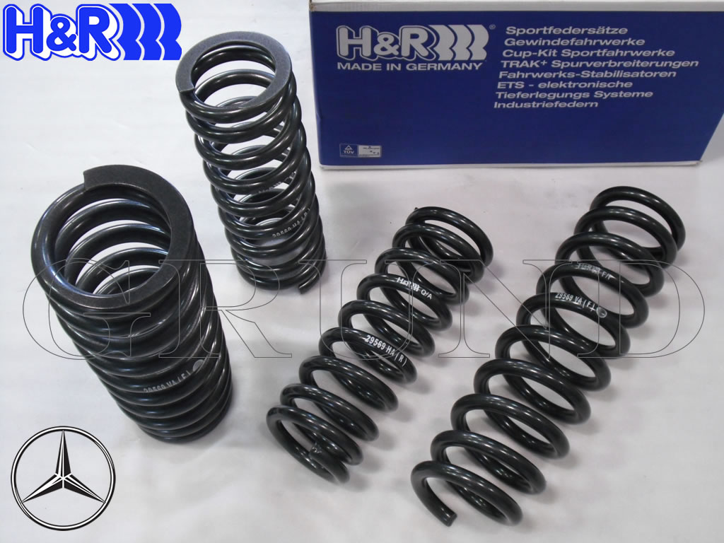 ��H&R Sport Springs��H&R ���ݡ��ĥ��ץ�� 29569-2�å�륻�ǥ��٥�� E���饹 ������ W124 V8 400E / E400��Mercedes-Benz W124 V8�ۡ�29569-2�ۡ�����̵������Ź��ô��