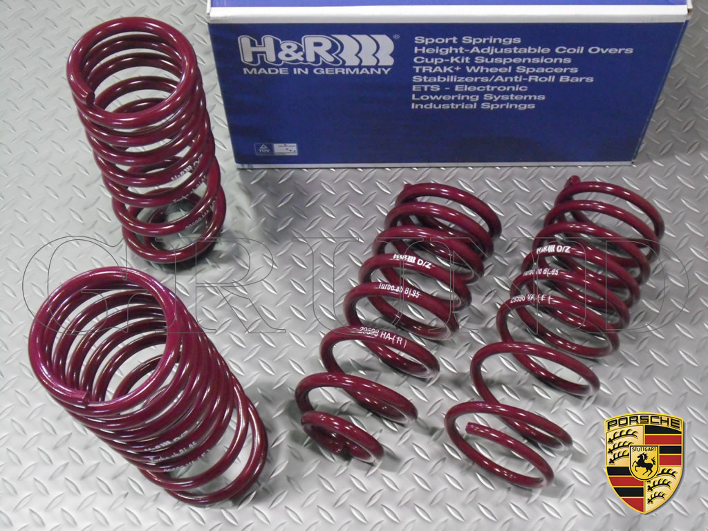 ��H&R Sport Springs��H&R ���ݡ��ĥ��ץ�� 29598-1�åݥ륷�� 993 �����ܡ�PORSCHE 911 turbo�ۡ�29598-1�ۡ�����̵������Ź��ô��