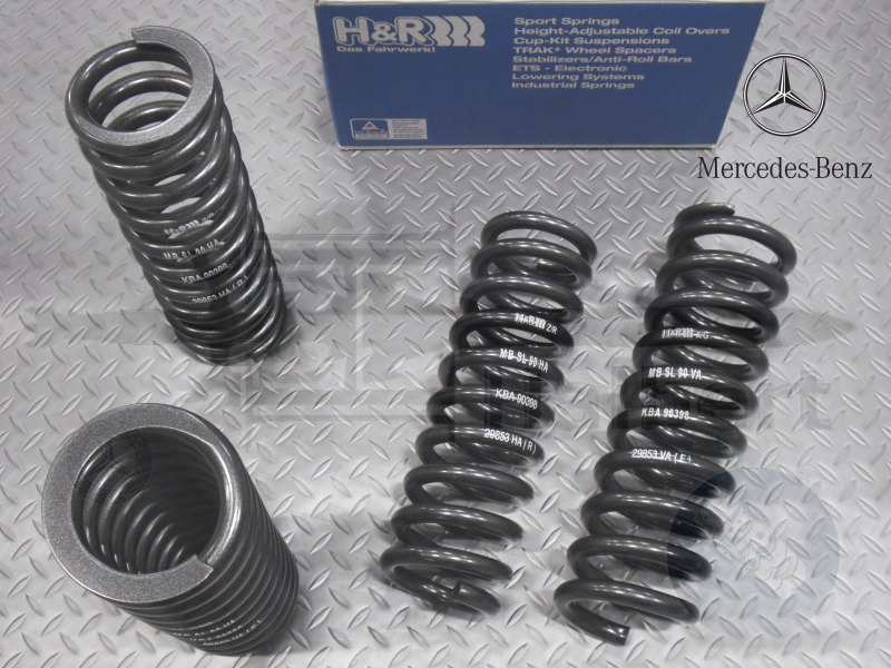 ��H&R Sport Springs��H&R ���ݡ��ĥ��ץ�� 29853-1�å�륻�ǥ��٥�� SL���饹 R129 500SL / SL320 / SL500��Mercedes-Benz R129�ۡ�29853-1�ۡ�����̵������Ź��ô��