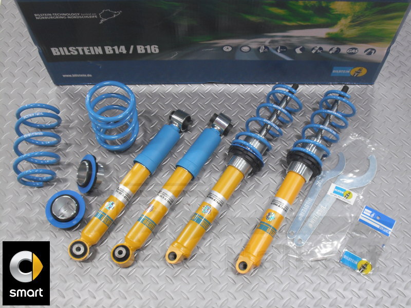 ��BILSTEIN B14 BSS-KIT�ۥӥ륷�奿���� B14 �ͥ����ֹ�Ĵ�����åȡå��ޡ��� �ե����ġ�/������/���֥ꥪ/�����ɥ�������MC01/450/452��Smart fortwo/Coupe/Cabrio/Roadster�ۡ�BSSA763�ۡ�����̵������Ź��ô��