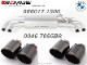 ������͢���ʡ�REMUS Axle-back Sport Exhaust�ڥ�ॹ ���ݡ��ĥ�٥� �ꥢ�ޥե顼 ��102 ���󥰥� ���ȥ졼�ȥ��å� �֥�å� W ������BMW 5���꡼�� 540i ������ G30 / �ġ���� G31��088017 1500 + 0046 70SGBR�ۡ�����̵������Ź��ô��