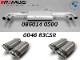 ������͢���ʡ�REMUS Sport Exhaust�ڥ�ॹ ���ݡ��ĥ�٥� �ꥢ�ޥե顼 ��84 �����ܥ�졼�� W ������BMW X���꡼�� X3 F25 xDrive 20i / 28i / 35i / 20d��086014 0500 + 0046 83CSR�ۡ�����̵������Ź��ô��
