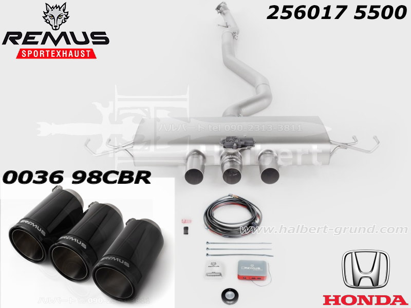 ������͢���ʡ�REMUS CAT BACK SYSTEM�ڥ�ॹ ���㥿�Хå������ƥ�ʿ��޸����򴹡˥ޥե顼 ��98 ���ȥ꡼�ȥ졼�� �֥�å���������åۥ�� ���ӥå� ������R FK8��HONDA CIVIC��STE 0005BT + 256017 5500 + 0036 98CBR�ۡ�����̵������Ź��ô��