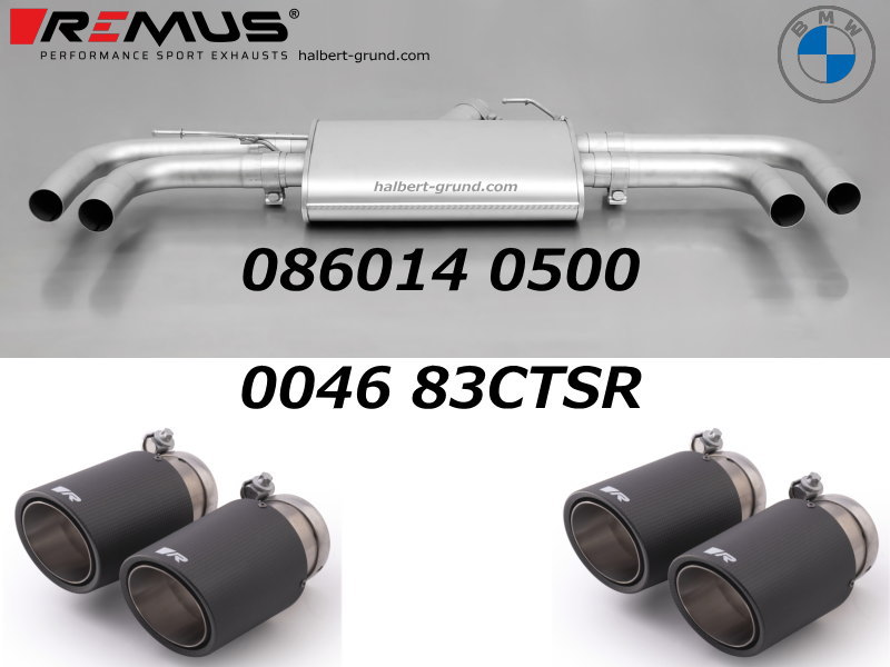 ������͢���ʡ�REMUS Sport Exhaust�ڥ�ॹ ���ݡ��ĥ�٥� �ꥢ�ޥե顼 ��84 �����ܥ� ���󥰥� W ������BMW X���꡼�� X3 F25 xDrive 20i / 28i / 35i / 20d��086014 0500 + 0046 83CTSR�ۡ�����̵������Ź��ô��