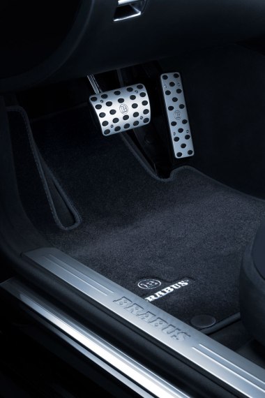 BRABUS｜ブラバス アルミペダルセット マットシルバー【W220 /W221