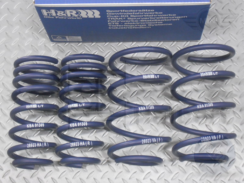 H&R ダウンサス 28923-1【H&R Sport Springs】スポーツスプリング