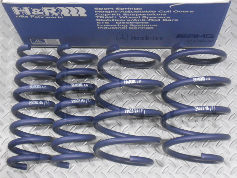��H&R Sport Springs��H&R ���ݡ��ĥ��ץ��  29028-1�å�륻�ǥ��٥�� AMG C63 C���饹 ������ W204 / ���ơ������若�� S204 / ������ C204��Mercedes-AMG W204�ۡ�29028-1�ۡ�����̵������Ź��ô��