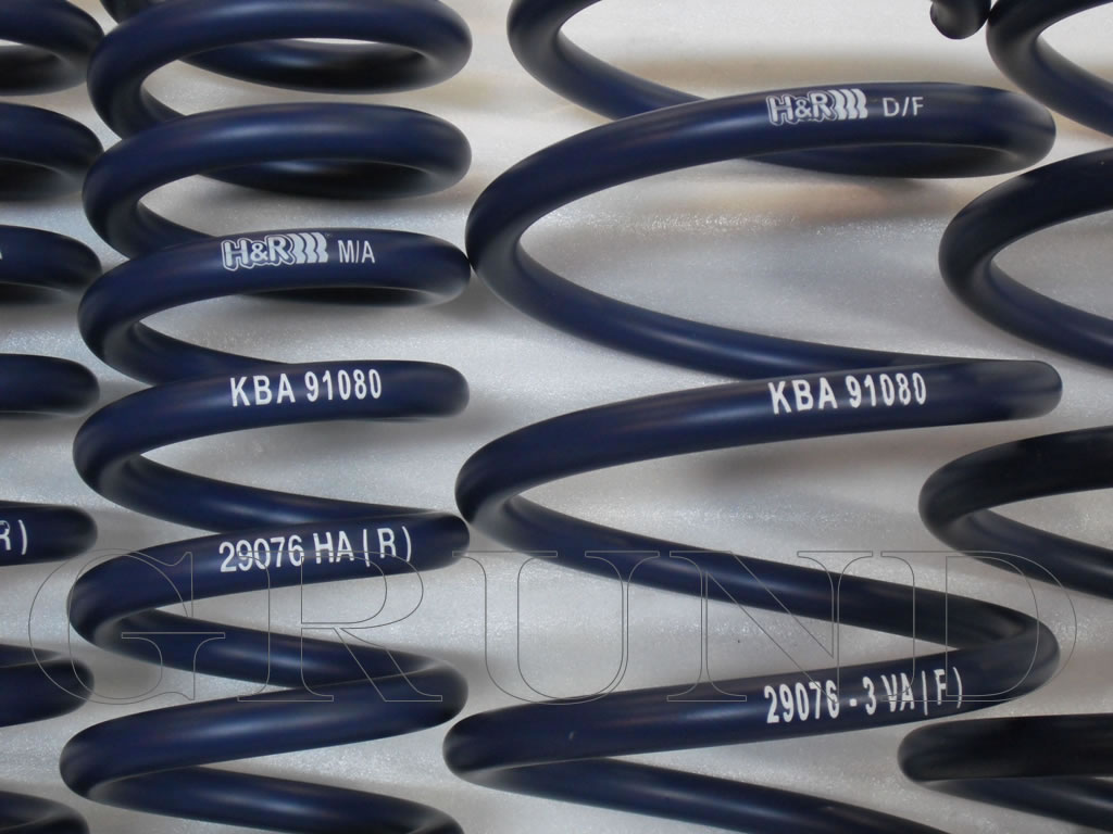 H&R ダウンサス 29076-5【H&R Sport Springs】スポーツスプリング