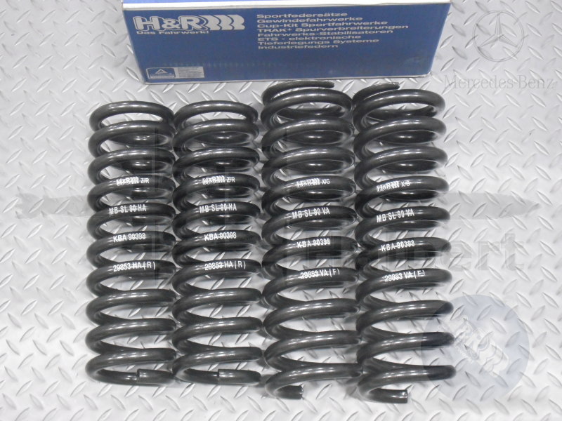 ��H&R Sport Springs��H&R ���ݡ��ĥ��ץ�� 29853-1�å�륻�ǥ��٥�� SL���饹 R129 500SL / SL320 / SL500��Mercedes-Benz R129�ۡ�29853-1�ۡ�����̵������Ź��ô��