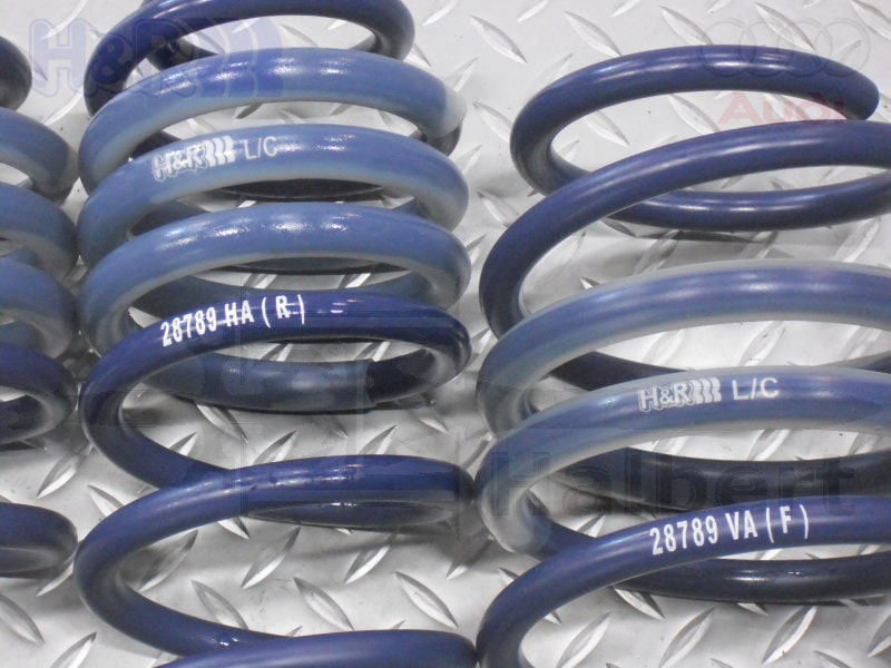 H&Rスプリング Audi TT (FV) ダウンサス 28789定価75000 H&R ダウンサス 28789-1【H&R Sport Springs】スポーツスプリング