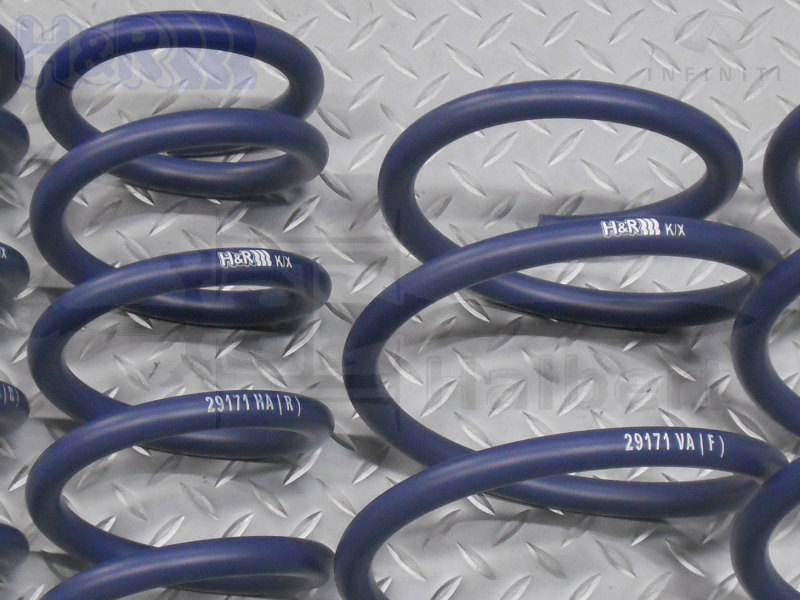 ��H&R Sport Springs�ۥ��ݡ��ĥ��ץ�󥰡å���ե��˥ƥ� FX35 & FX45 4WD��INFINITI�ۡ�29171-1��